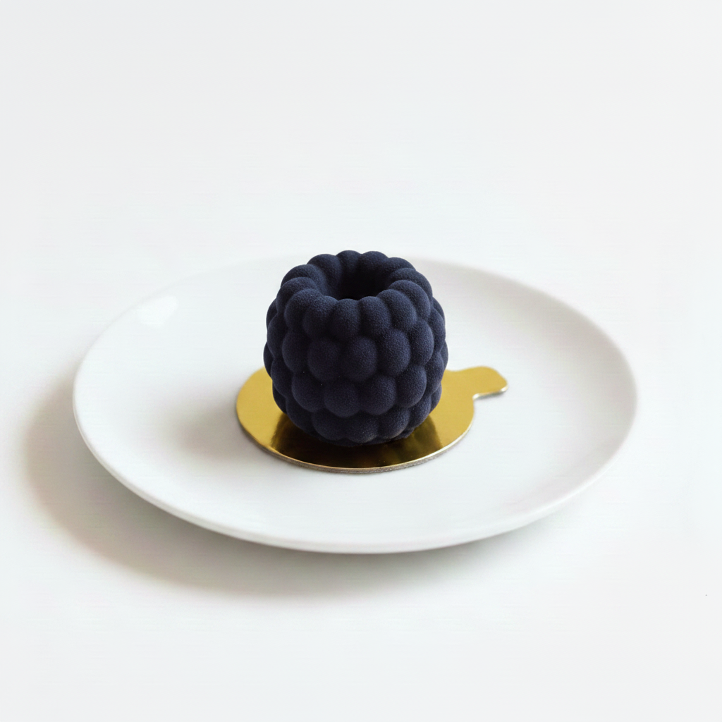 Blackberry mousse