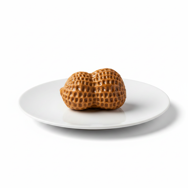 Peanut Bonbon on Plate